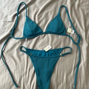 L space Lindsey top and Remi bottom